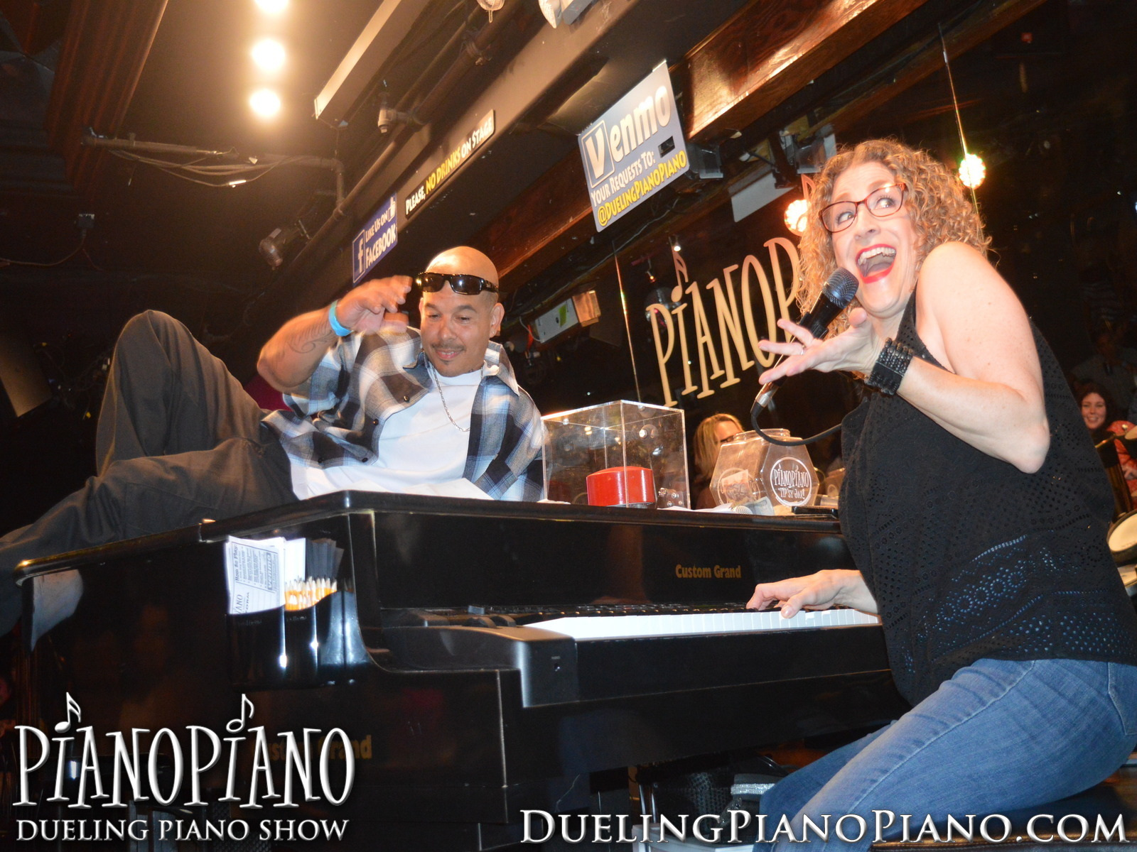 Group from Chino Hills celebrating at PianoPiano