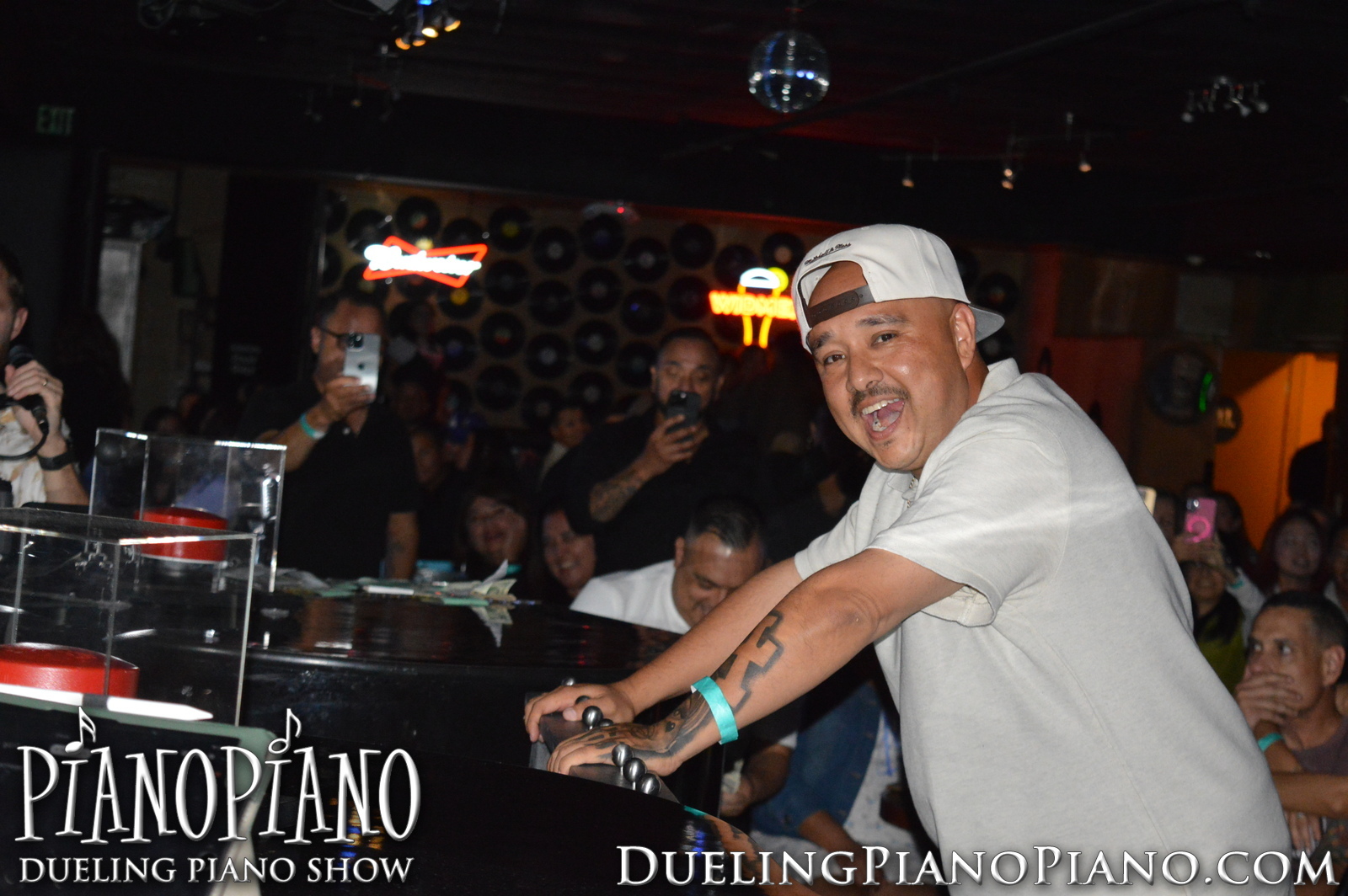 Group from Montclair celebrating at PianoPiano