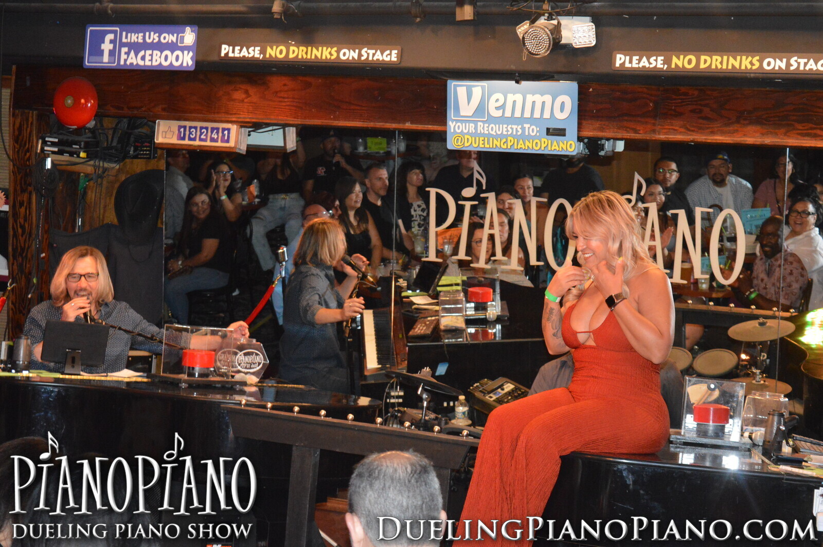 Group from San Dimas celebrating at PianoPiano